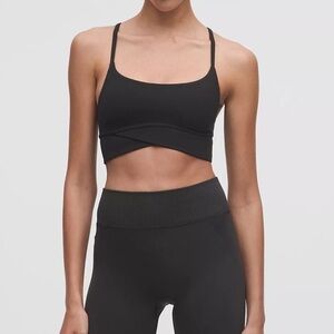 Lululemon Wunder Train Strappy Wrapped Bra